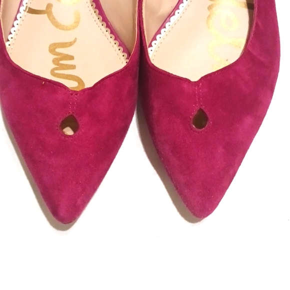 Sam Edelman Scalloped Flats Women's size 7.5 - Picture 4 of 9